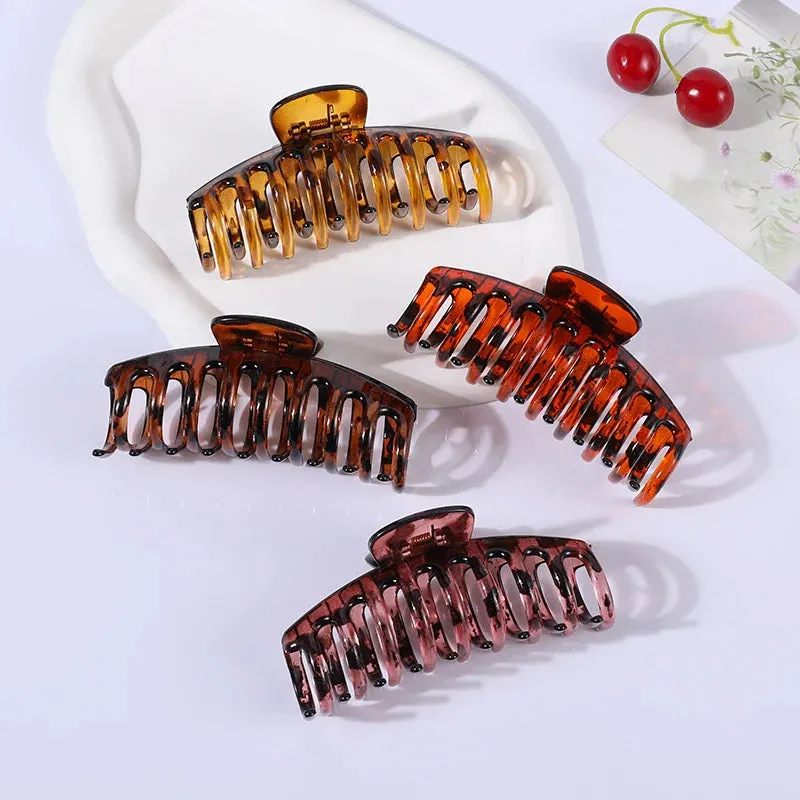 3/4PCS Hair Claw Clips 4 Inch Nonslip Large Crab Hairpins for Women Thin Hair Accessories Barrette Girls Hair Accessories Gifts