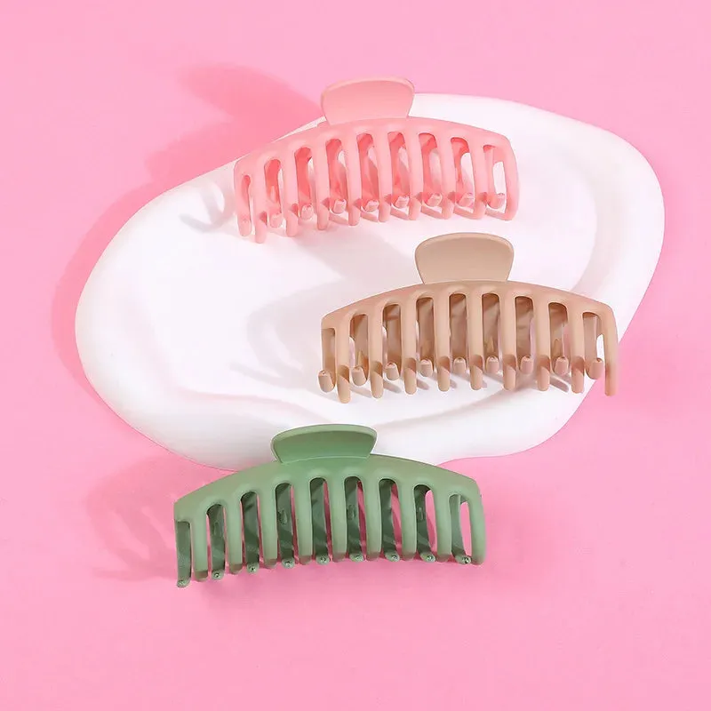 3/4PCS Hair Claw Clips 4 Inch Nonslip Large Crab Hairpins for Women Thin Hair Accessories Barrette Girls Hair Accessories Gifts