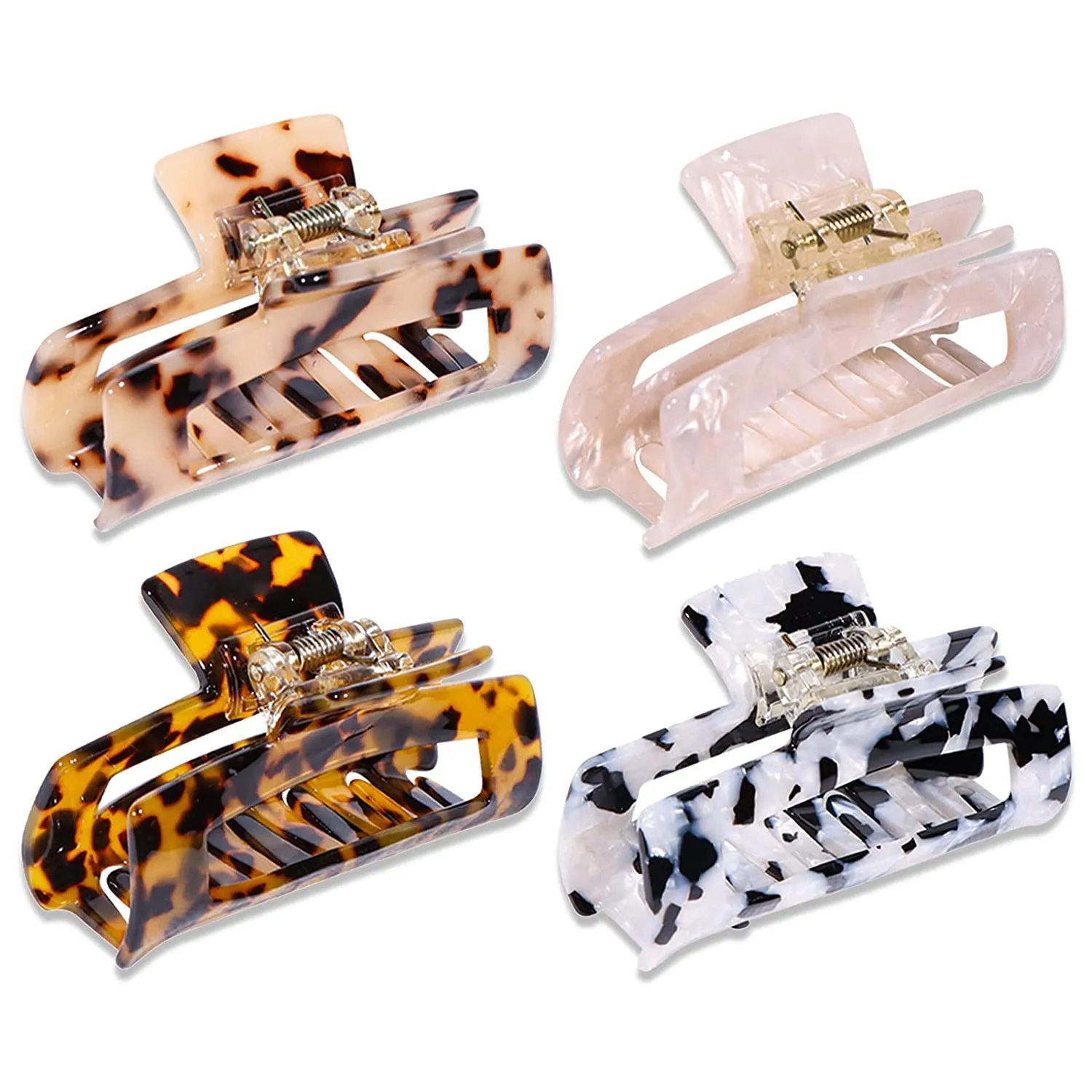 4-Pack: MagicSky Hair Claw Clips