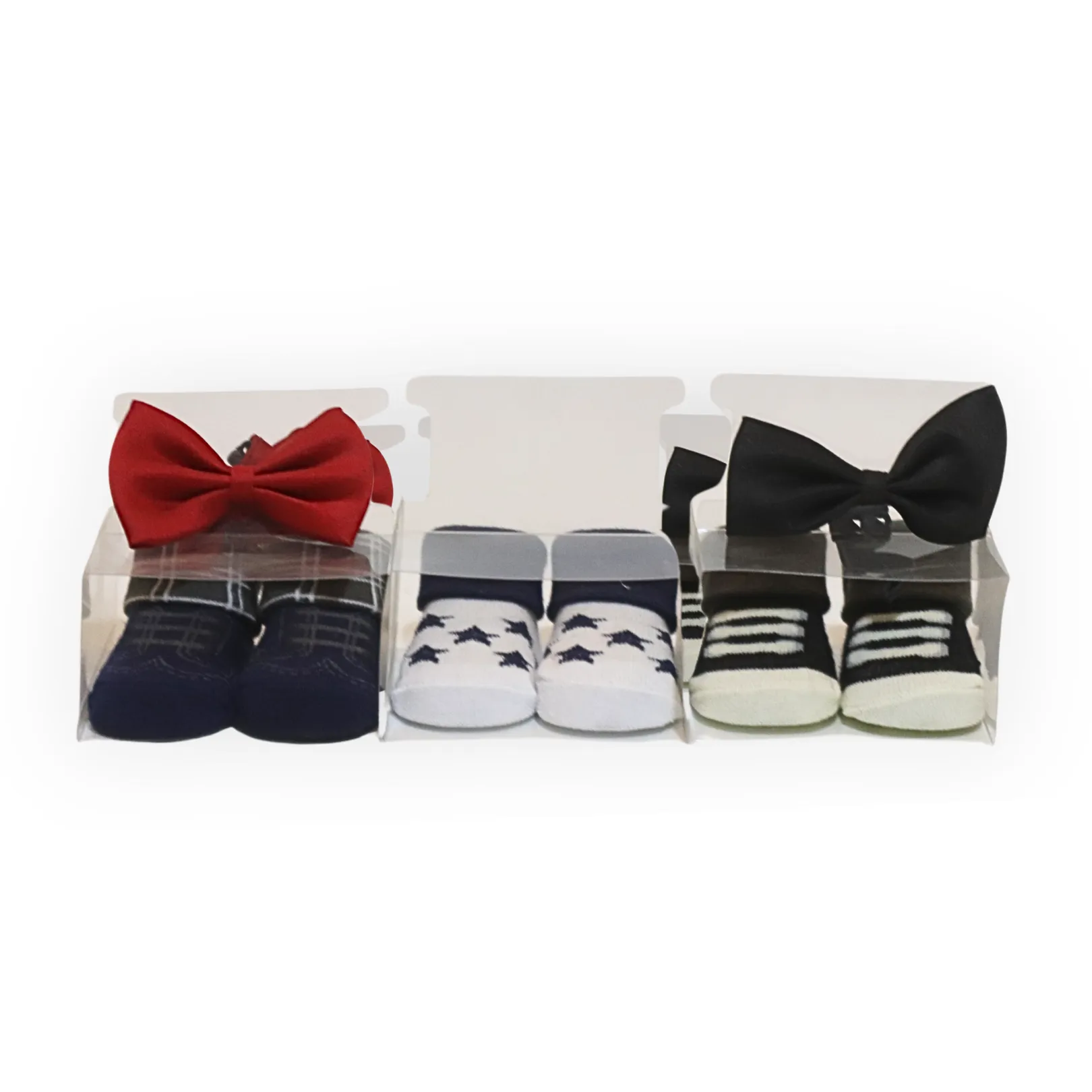 5 Piece Bow & Socks Gift Set