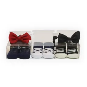 5 Piece Bow & Socks Gift Set