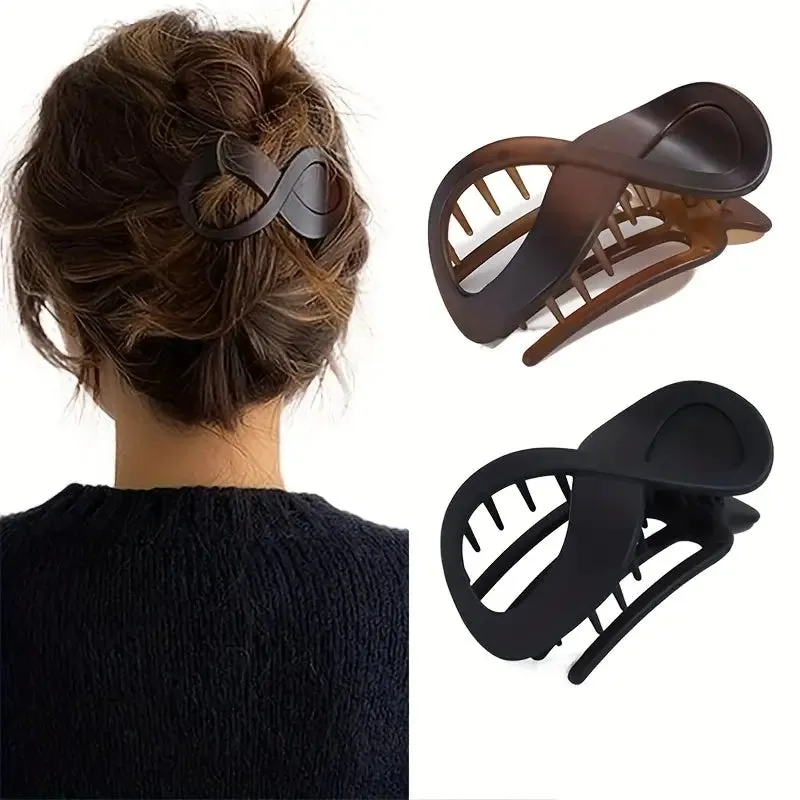 Acrylic Hair Claw Thick Hair Barrettes For Styling Hair