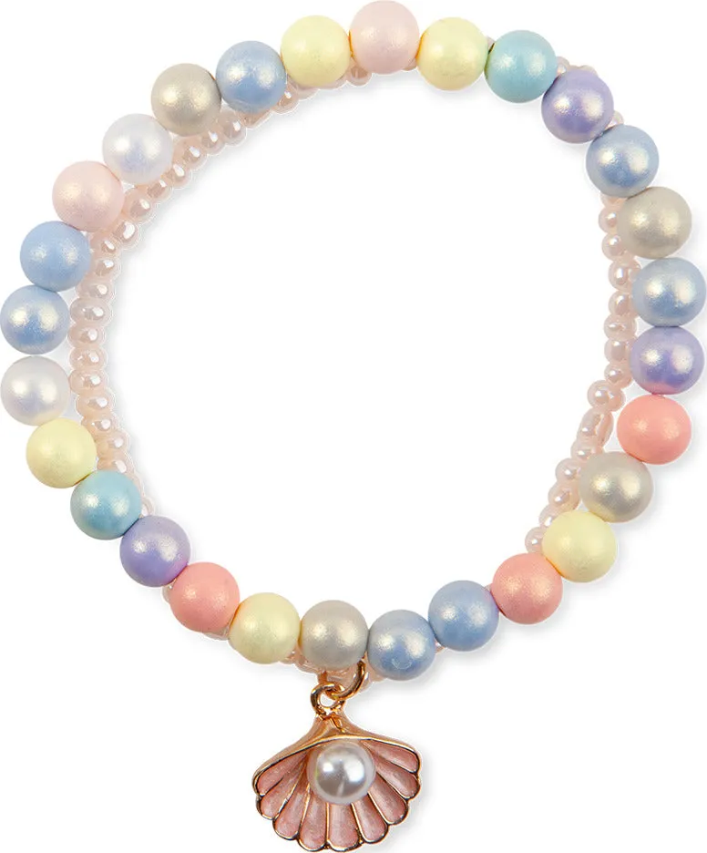 Boutique Pastel Shell Bracelet