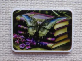 Butterfly Books Needle Minder, Cover Minder, Magnet