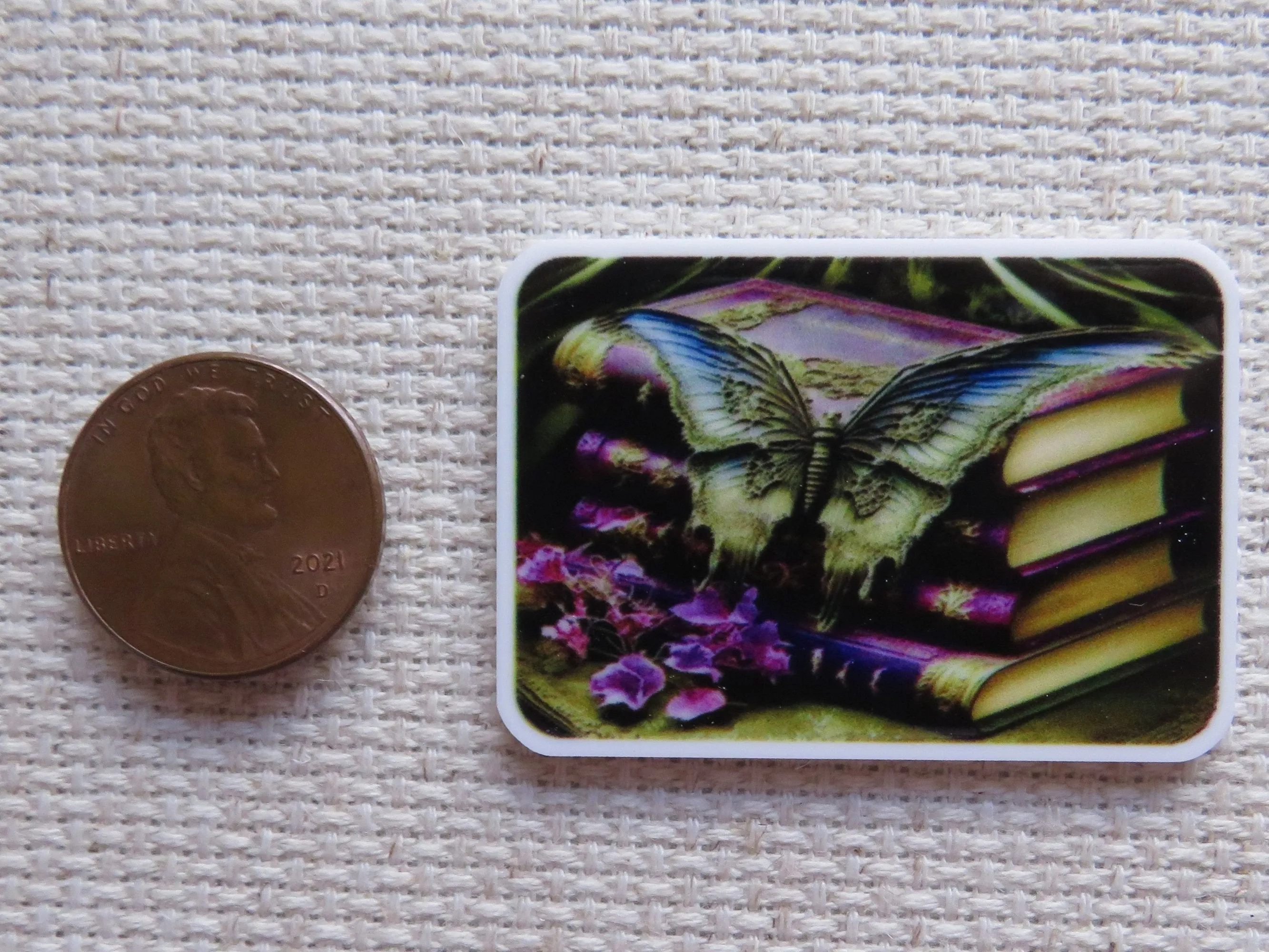 Butterfly Books Needle Minder, Cover Minder, Magnet