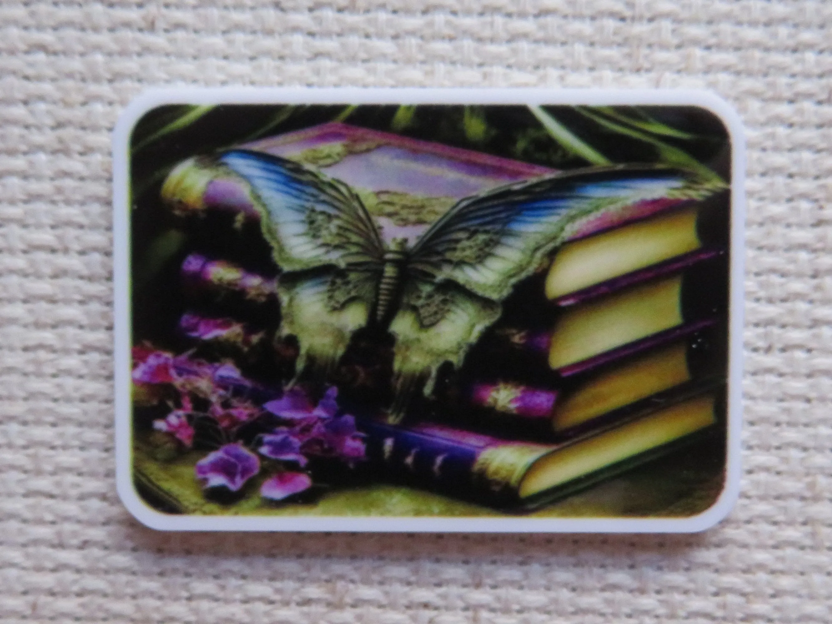 Butterfly Books Needle Minder, Cover Minder, Magnet