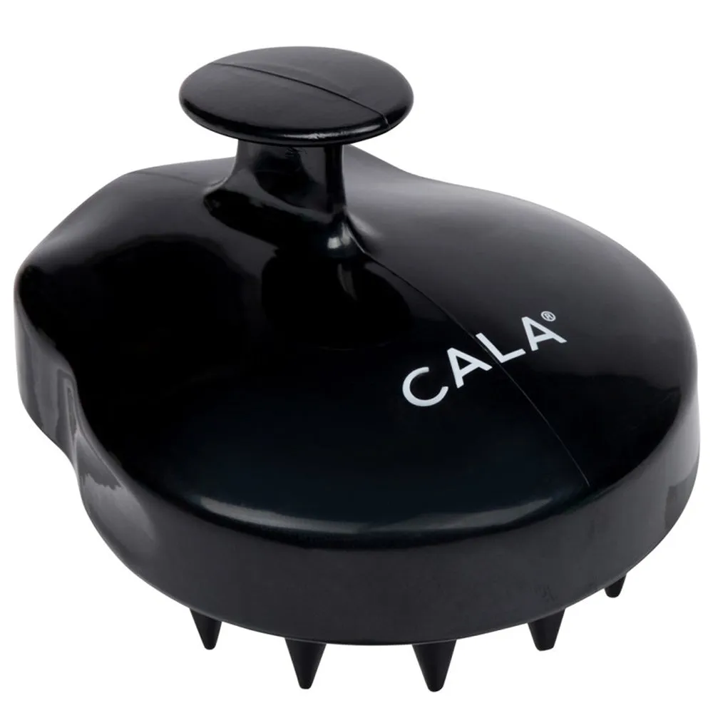 Cala - Scalp Massaging Shampoo Hair Brush (BLACK)