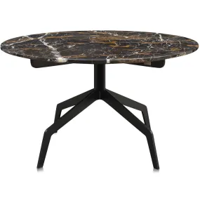 Elysium Marble Coffee Table – Matt Black