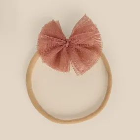 Flutter Tulle Headband - Poppy