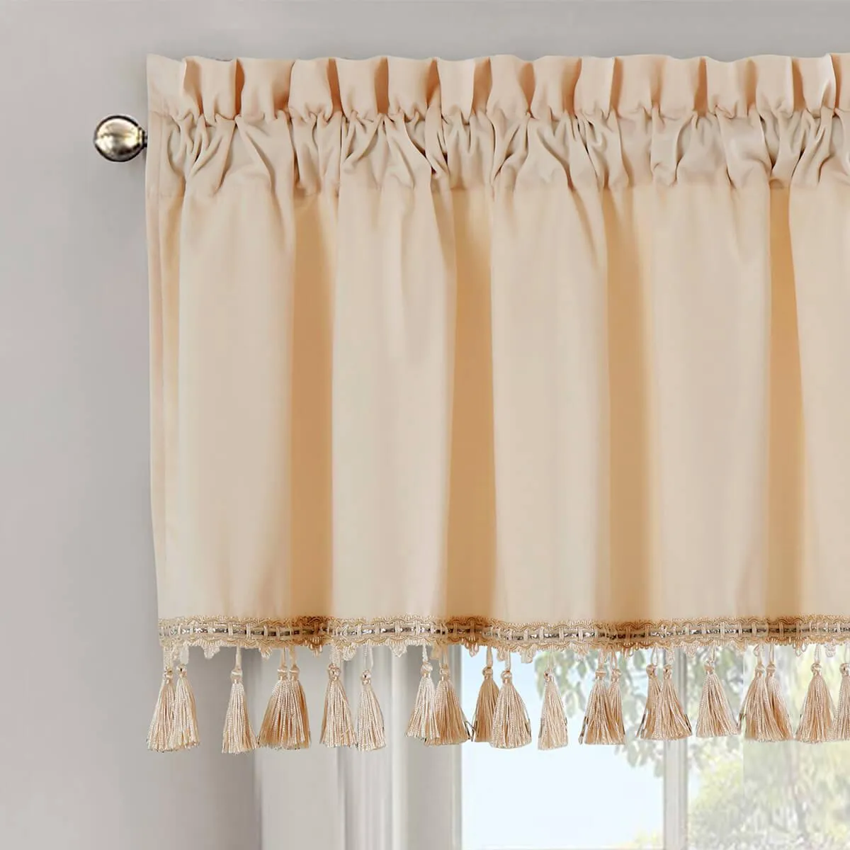 Heavyweight Velvet Straight Valance 52”Wx19”L (Single)