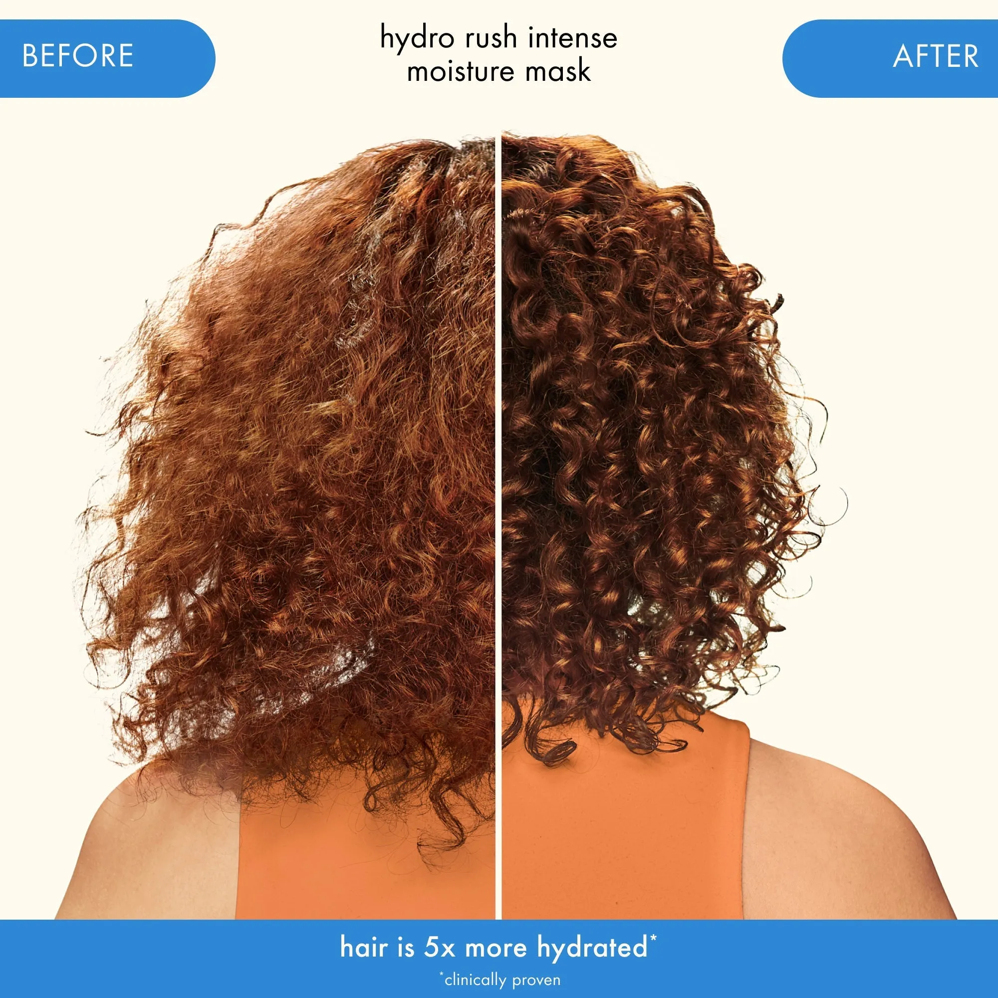 hydro rush | intense moisture hair mask with hyaluronic acid