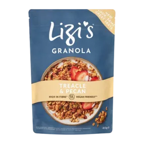 LIZI'S GRANOLA Treacle & Pecan Granola 400g