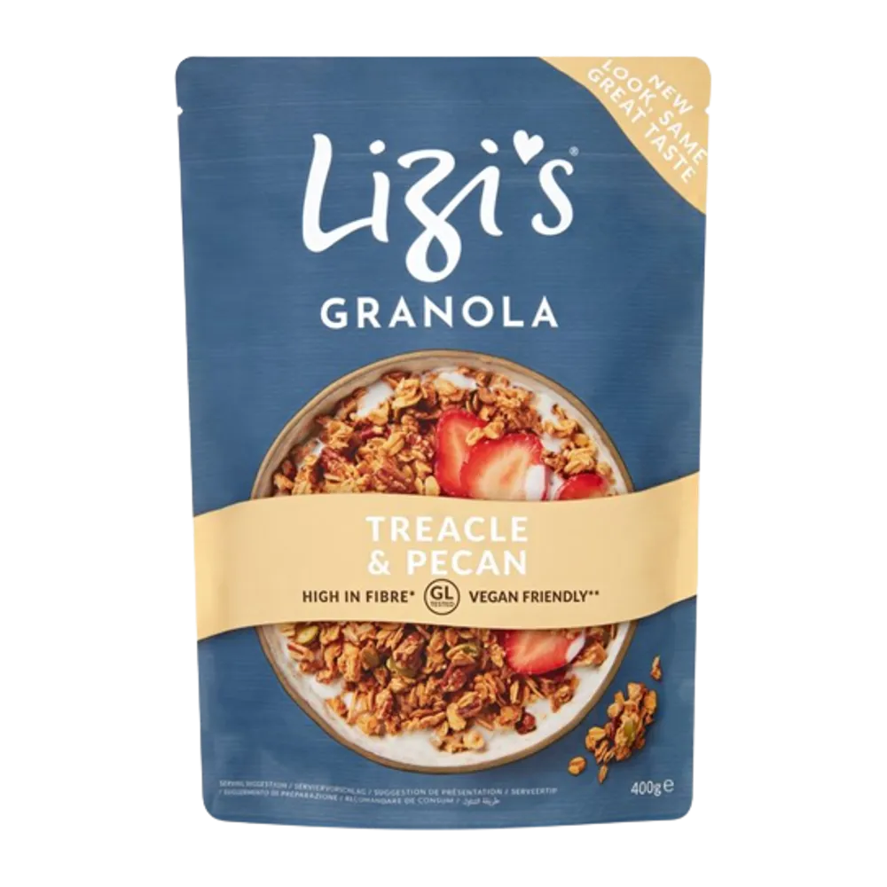 LIZI'S GRANOLA Treacle & Pecan Granola 400g