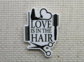 Love Is In The Hair Needle Minder, Cover Minder, Magnet