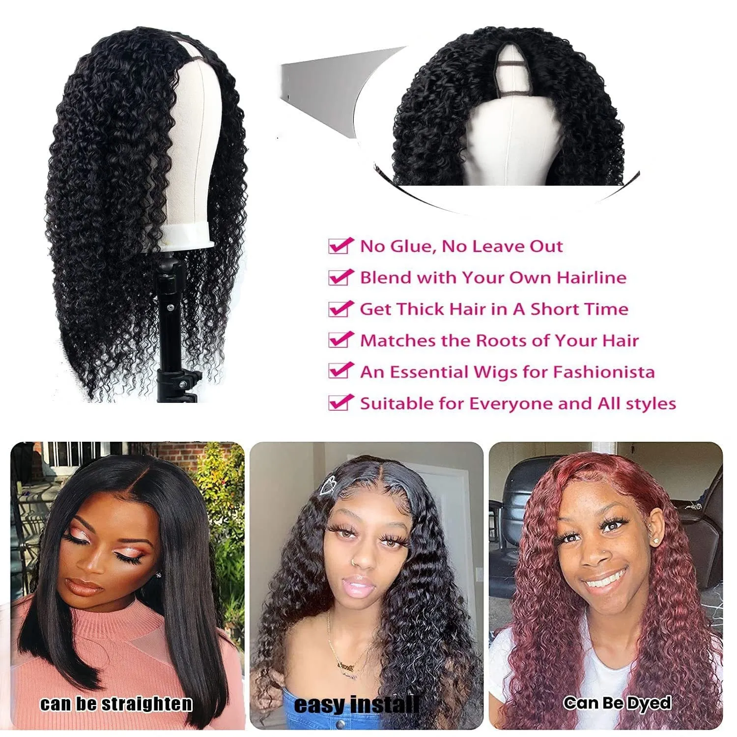 LovelyRLovely Full Mechanism Human Hair Wig