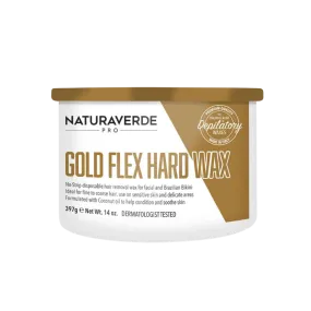 NATURAVERDE PRO - Gold Flex Hard Wax (397g)