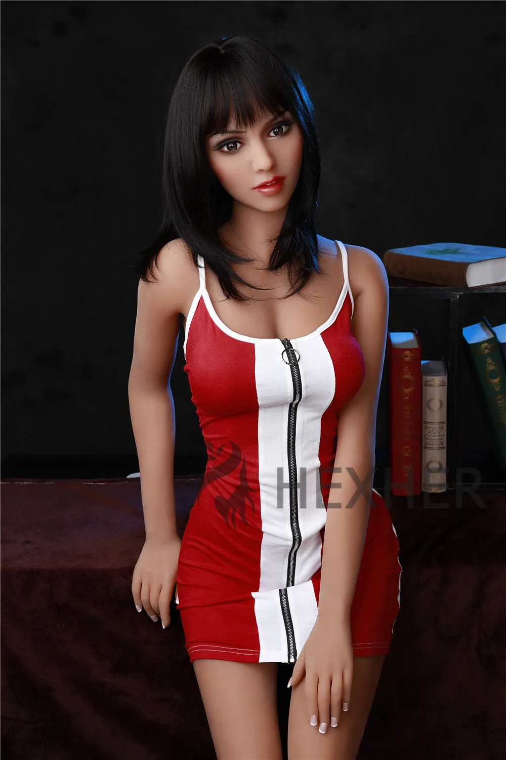 New Model Tan Skin Realistic Love Doll 5.44ft High