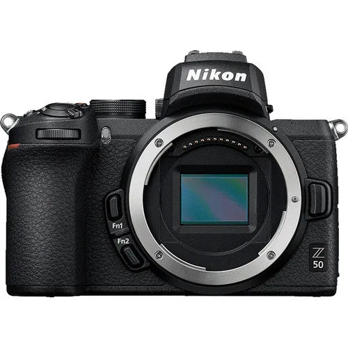 Nikon Z 50 Mirrorless Digital Camera Body Only 1634  - Advanced Bundle