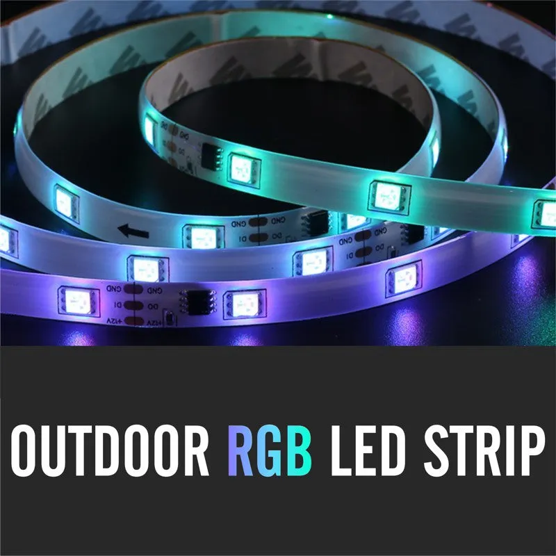 Outdoor RGB LED Strip, 16 feet