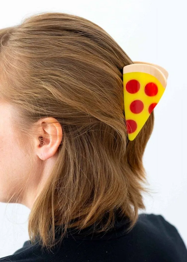 PIZZA HAIR CLAW