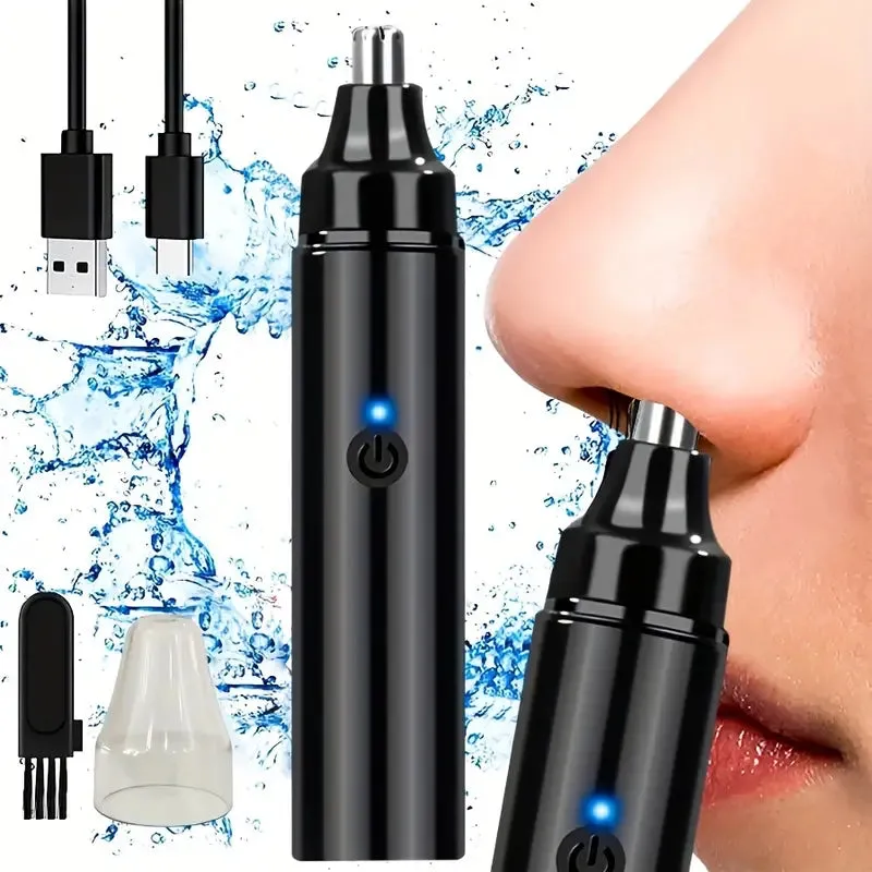 Rechargeable USB Electric Nose & Ear Hair Trimmer