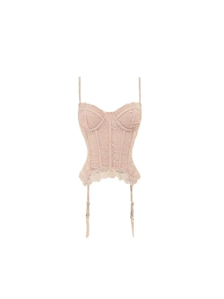 Romantic Summer Lace Fishbone Corset【s0000009422】