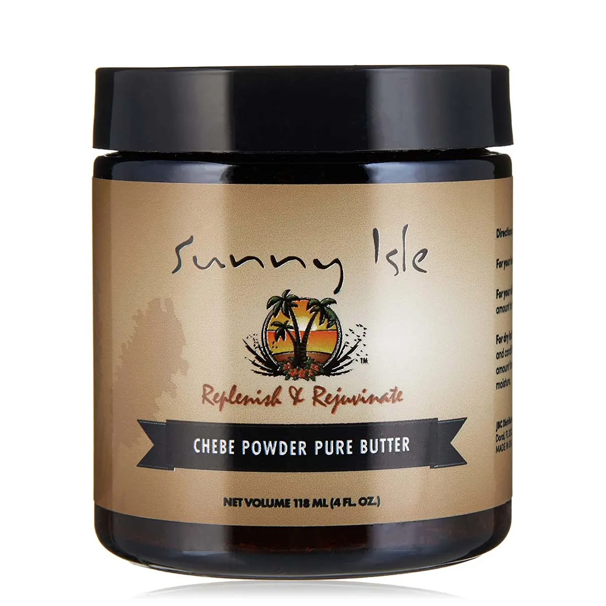 Sunny Isle Jamaican Black Castor Oil Pure Butter with Chebe Powder