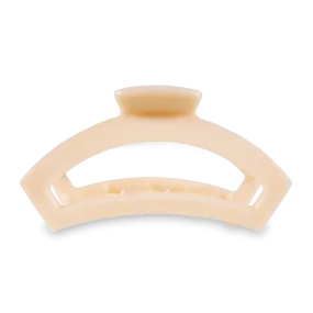 Teleties - Open Almond Beige Large Clip