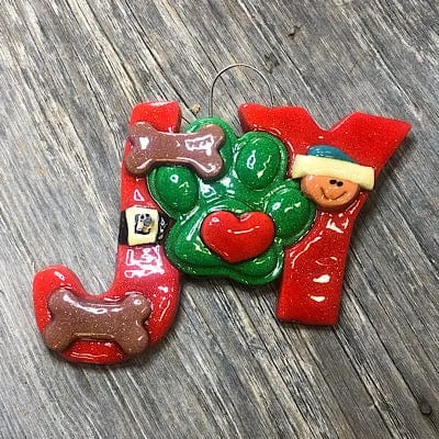 The Joy of Being Pawrents Christmas Ornament